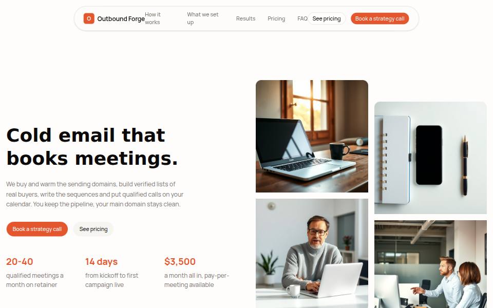 Outbound Forge template